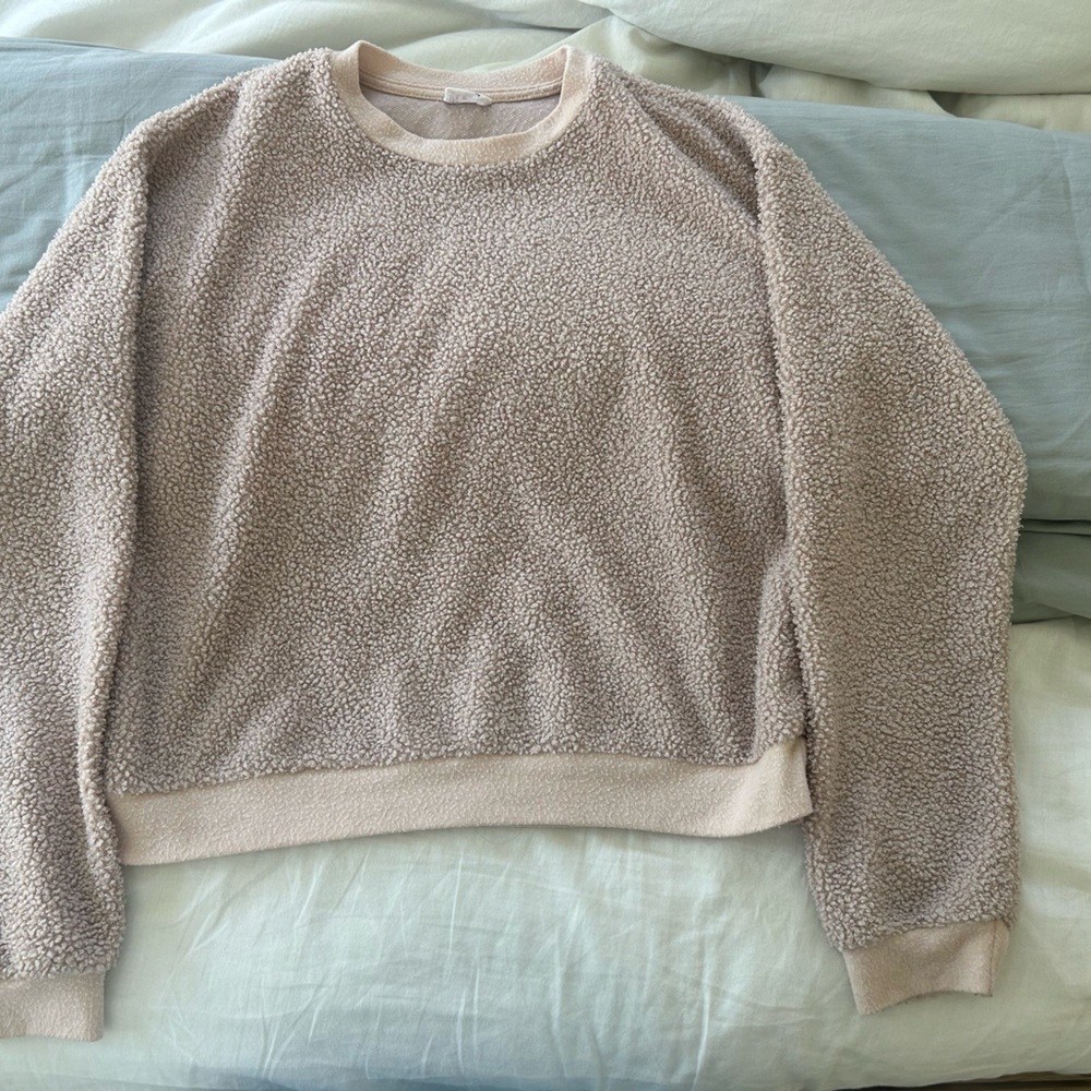 Le Lis Beige Textured Sweater
